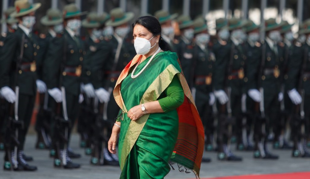 आज राष्ट्रपति विद्यादेवी भण्डारी चितवन आउँदै