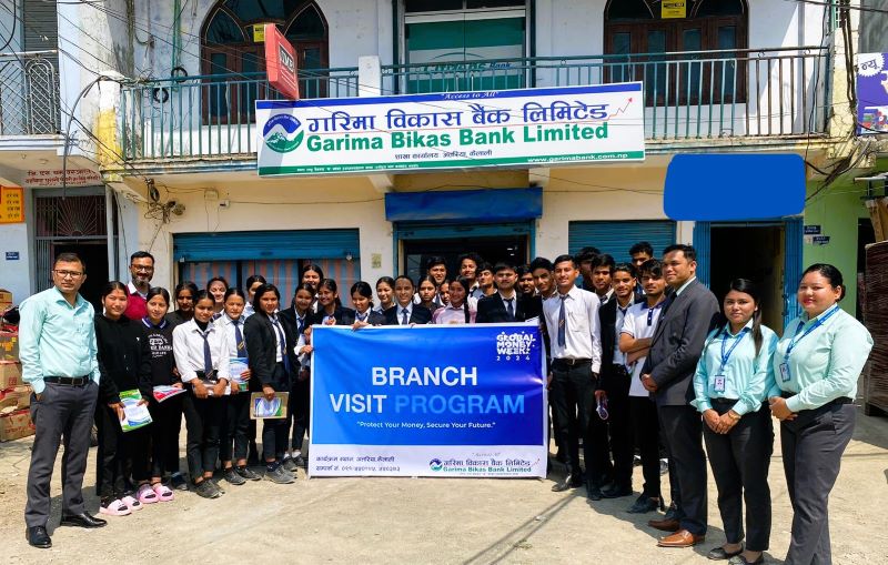 गरिमा विकास बैंकद्वारा विभिन्न कार्यक्रमहरुसहित ‘ग्लोबल मनी वीक २०२४’ सम्पन्न