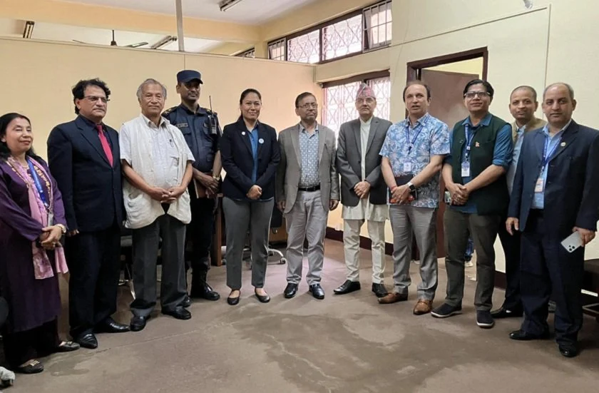 त्रिभुवन विश्वविद्यालय सेवा आयोगले प्राध्यापक पदका लागि अन्तर्वार्ता लिदैँ