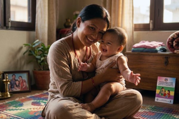 एचआइभी सङ्क्रमित आमाबाट स्वस्थ बच्चाको जन्म